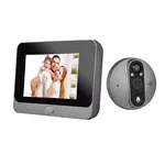 Tuya Slimme WiFi 4,3" LCD Digitale Deurspion Camera 1080P 5000mAh PIR Bewegingsdetectie Tweewegs-intercom Werkt met Alex