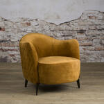 Tower Living Fauteuil Bondo - Goud - Velvet