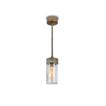 Moretti Luce Messing hanglamp Silindar 3358.T.AR