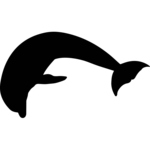 Dolfijn - Muursticker