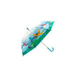 2x Paraplu Diameter 86 cm Stevige Paraplu Transparent Regenaccessoires Polyester Automatische Paraplu