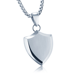 Mendes heren ketting met hanger Silver Shield