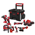 Milwaukee M18 FPP7E-503P | Fuel Powerpack 7-delig | 18V | Accu combiset (3x 5.0Ah) | Packout Trolley - 4933499297