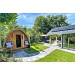 Luxe vierpersoons Eco-cottage met sauna en airco op een vakantiepark in Rhenen